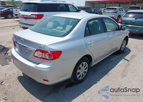 2011 Toyota Corolla Le from USA, damaged, VIN JTDBU4EE3B9140308